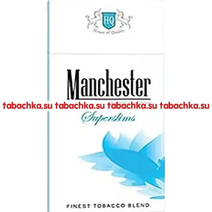 Сигареты Manchester Blue Superslims